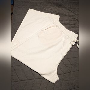 Vineyard Vines wide leg linen pull on pants